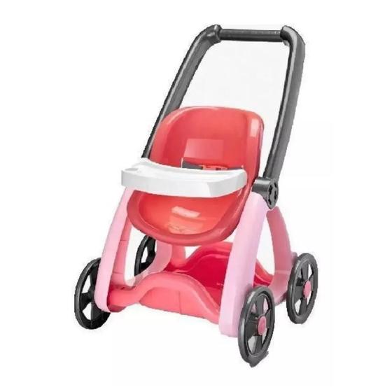 Imagem de Carrinho De Bebê Roma Babies - Rosa - 7896965250467