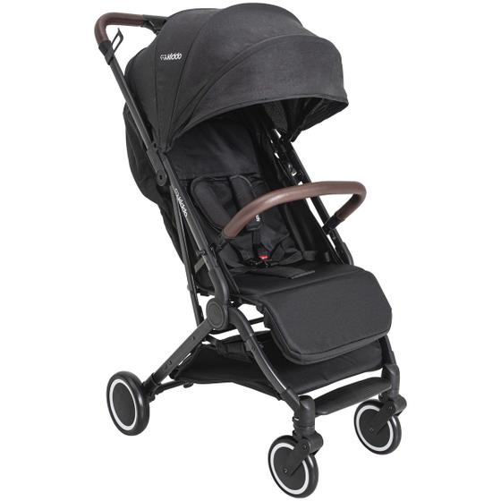 Imagem de Carrinho de Bebê Sprint II Travel Berço Passeio Preto Kiddo