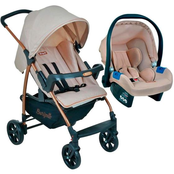 Imagem de Carrinho de Bebe Travel System Ecco com Bebê Conforto Touring X Burigotto