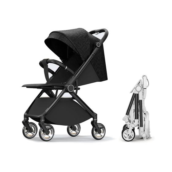 Imagem de Carrinho de bebê Trenana Lightweight para bebês de 6 meses preto