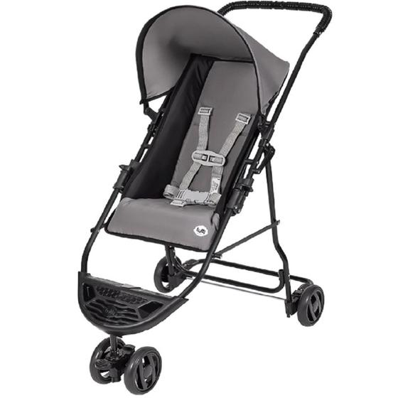 Carrinho de Bebe Tutti Baby Yano Preto e Cinza Carrinho de Bebe Tutti Baby Yano Preto e Cinza