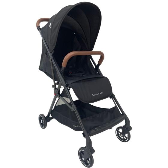 Carrinho de Bebe Premium Baby Zurich Preto