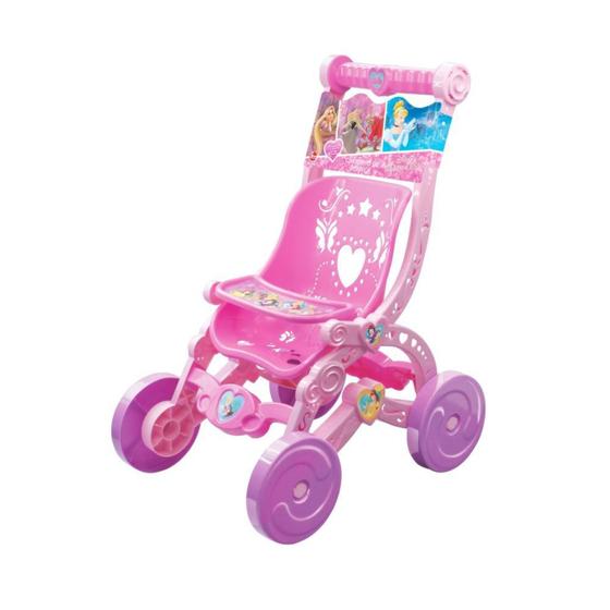 Imagem de Carrinho De Boneca Bebê Disney Princesas Rosa - Lider