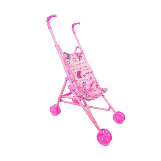 Imagem de Carrinho de boneca Bebe Reborn brinquedo Infantil Passeio