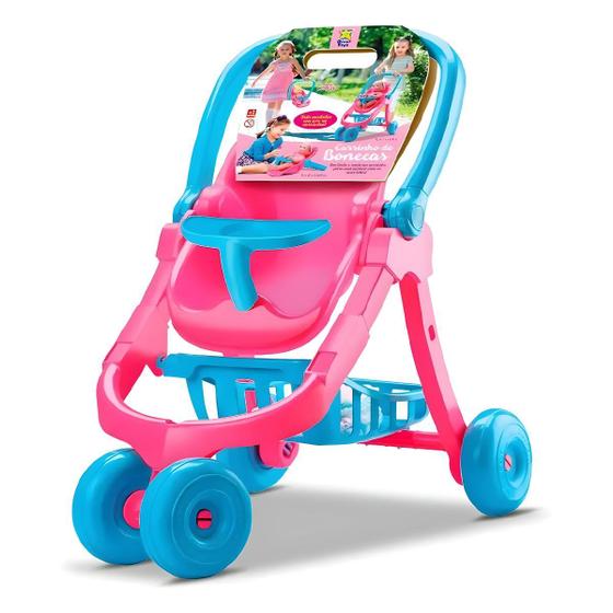 Carrinho de Bonecas 3 em 1 Bebê Conforto e Cadeirinha - Divertoys ...
