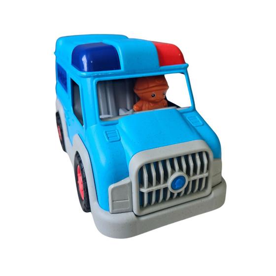 Imagem de Carrinho de Brinquedo Caminhão Polícia  - HK Brinquedos