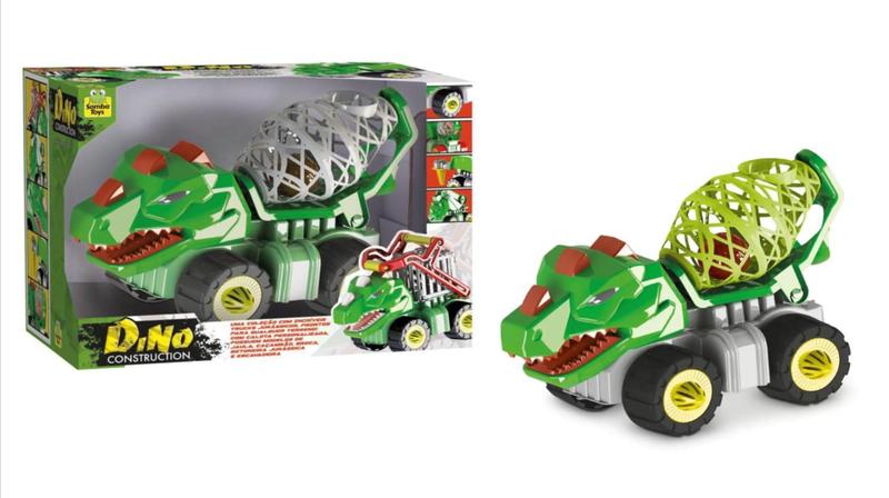 Imagem de Carrinho de Brinquedo - Dino Construction - Samba Toys