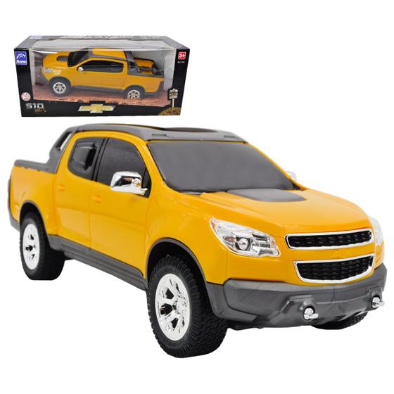 Carrinho de Brinquedo Grande - Pick-up S10 Rally - Caminhonete Roma ...