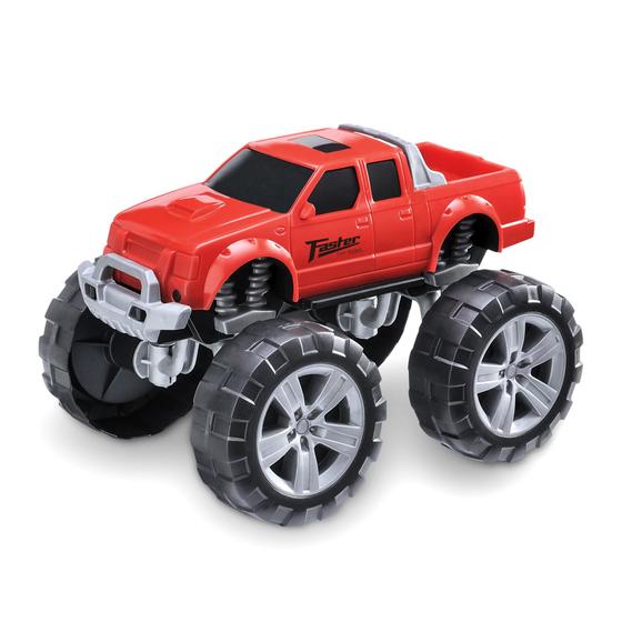 Imagem de Carrinho De Brinquedo Pick-Up Faster Infantil Caminhonete