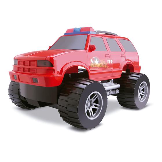 Imagem de Carrinho de Brinquedo Resgate Jeep Super Comando Silmar