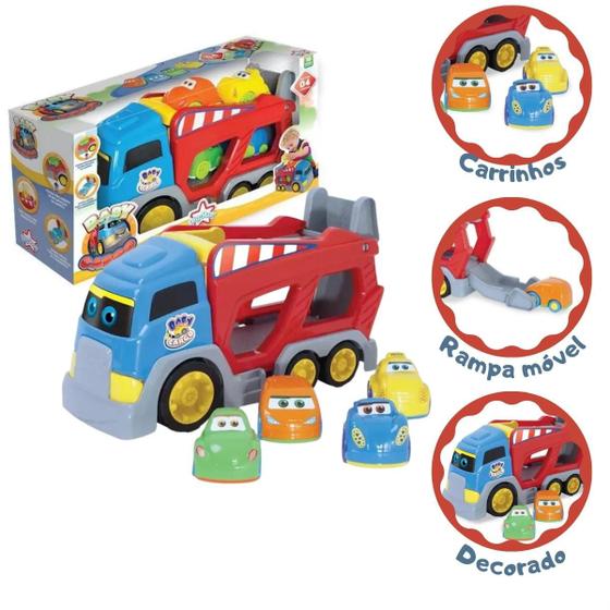 Carrinho De Brinquedos Para Menino 1 Ano Baby Cargo Big Star - Carisma ...