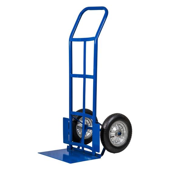 Imagem de Carrinho de Carga Armazem Pneu Câmara 30 A 300 Kg Com Rolete Metalosa