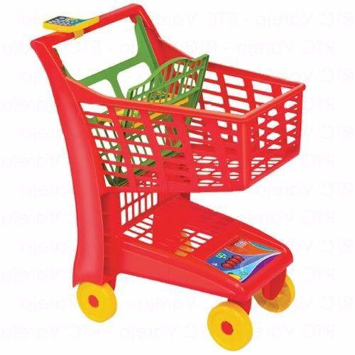 Imagem de Carrinho De Compras Infantil Market Vermelho - Magic Toys