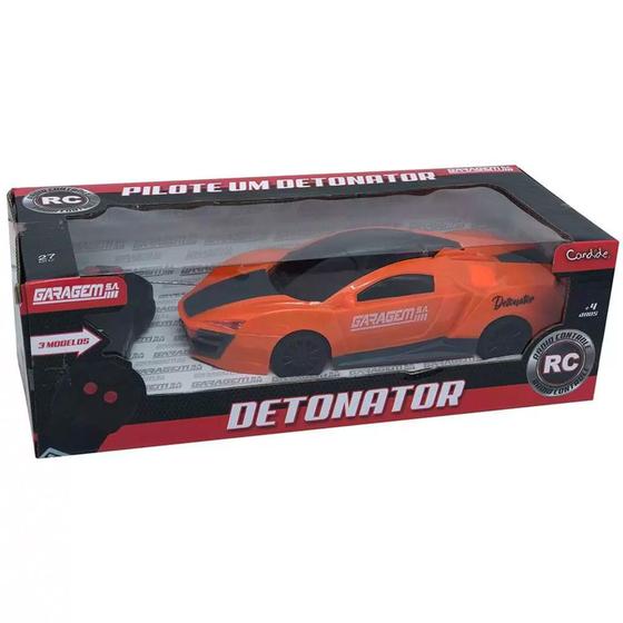 Imagem de Carrinho de Controle Remoto Detonator Laranja