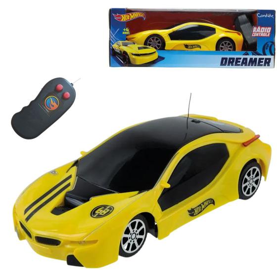 Imagem de Carrinho de Controle Remoto Hotwheels Dreamer 27MHz Candide 4532