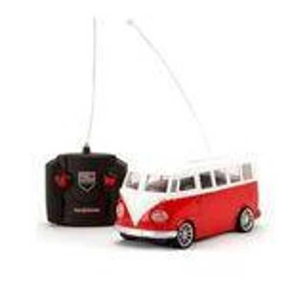 Imagem de Carrinho de controle remoto kombi retro com luz infantil - FUNGAME