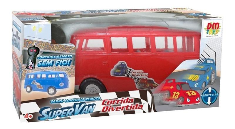 Imagem de Carrinho De Controle Remoto Super Van Dm Toys