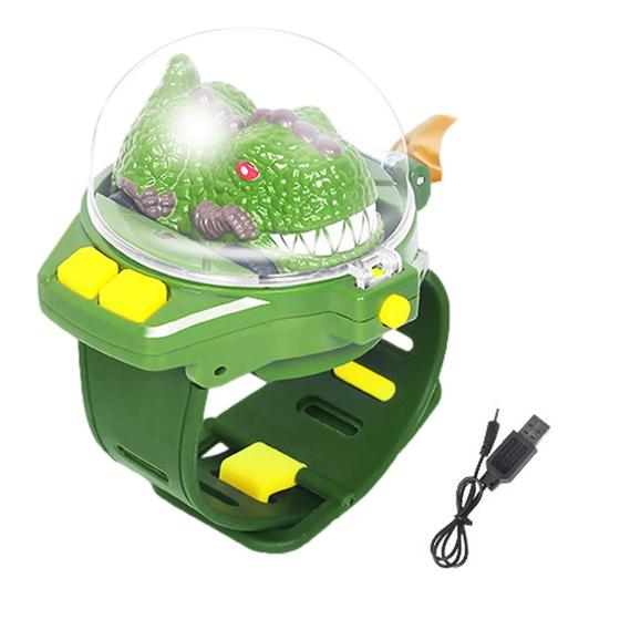 Imagem de Carrinho de Dinossauro Controlável com Mini Relógio - Recarregável e Divertido