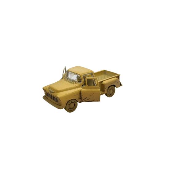 Imagem de Carrinho de Ferro Miniatura Chevy Stepside 1955 Enlameado 1:32 Kinsmart