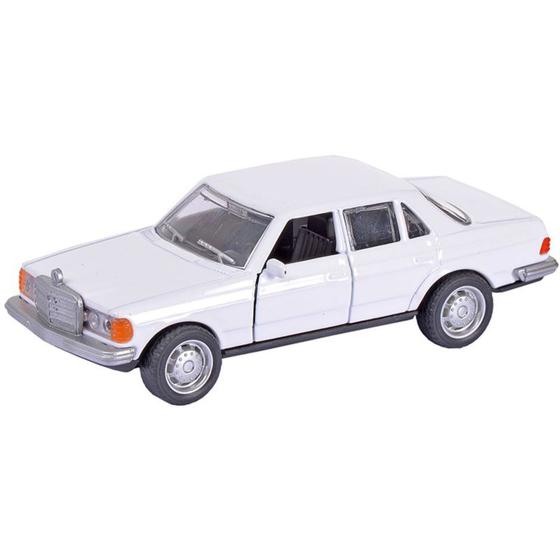 Imagem de Carrinho De Ferro Miniatura Mercedes Benz 450 Sel Abre Porta