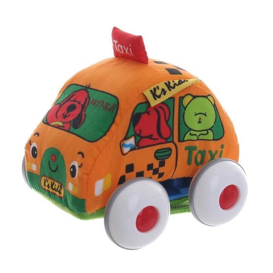 Imagem de Carrinho de Fricção Ks Kids Táxi Laranja 12m+ - K10459