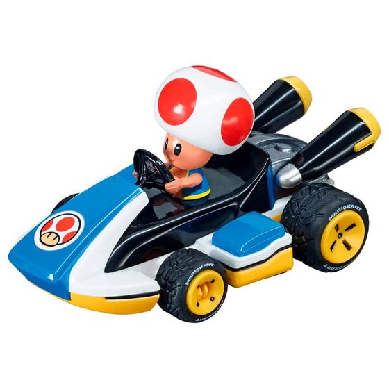 Imagem de Carrinho de Fricção Pull & Speed Mario Kart: Toad  Carrera