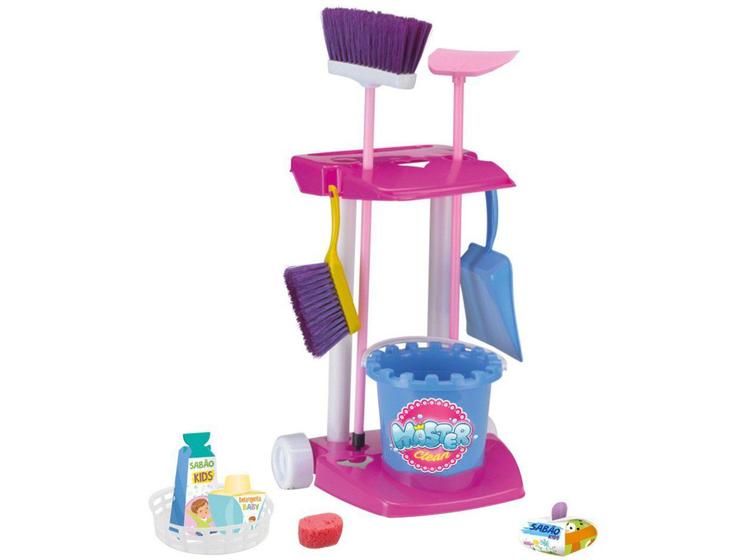 Carrinho de Limpeza de Brinquedo Master Clean - Monte Líbano Menor preço em Carrinho de Limpeza de Brinquedo Master Clean - Monte Líbano