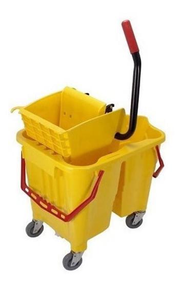 Carrinho De Limpeza Profissional Com Balde Espremedor W1 Menor preço em Carrinho De Limpeza Profissional Com Balde Espremedor W1