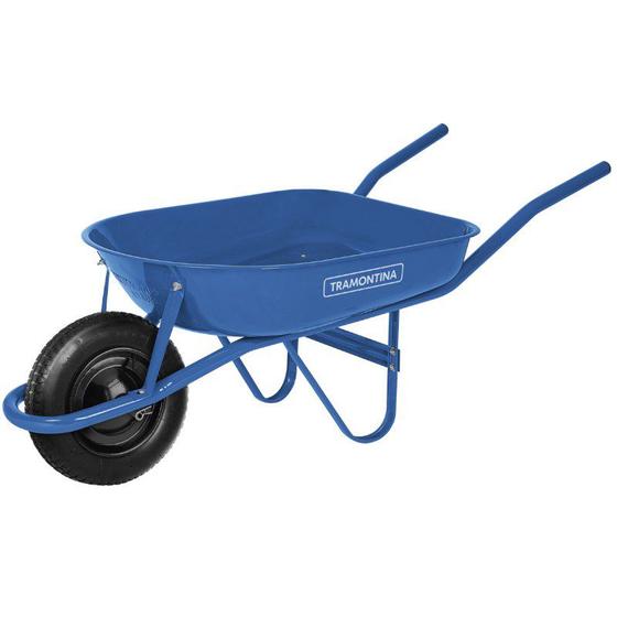 Carrinho de Mão com Caçamba Rasa 50 Litros 77704/432 Tramontina Menor preço em Carrinho de Mão com Caçamba Rasa 50 Litros 77704/432 Tramontina