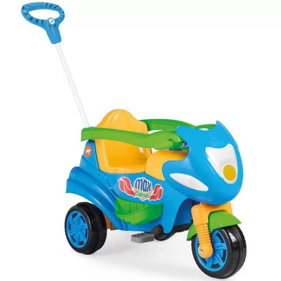 Imagem de Carrinho De Passeio 2 Em 1 Max Azul 948 - Calesita