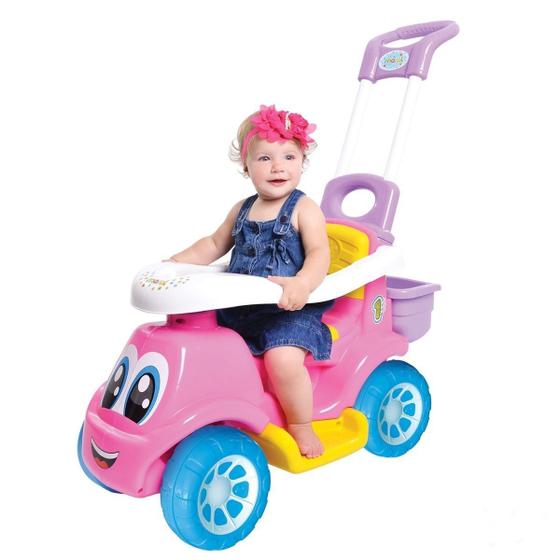 Carrinho De Passeio 3 Em 1 Infantil Little Truck Menina - Maral - Mini ...
