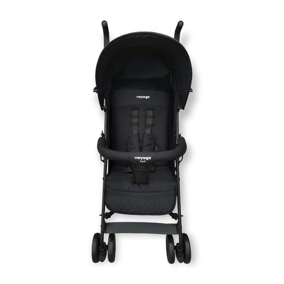 Imagem de Carrinho de passeio bebe infantil park voyage até 15 kgs guarda chuva compacto função berço