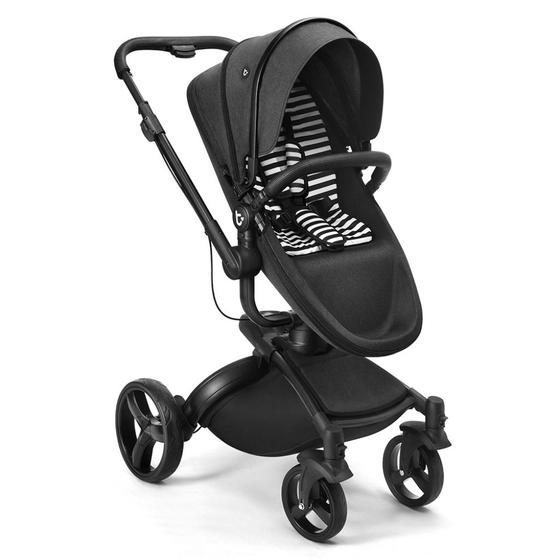 Carrinho de Bebe Litet Candy Preto Bb294 Carrinho de Bebe Litet Candy Preto Bb294