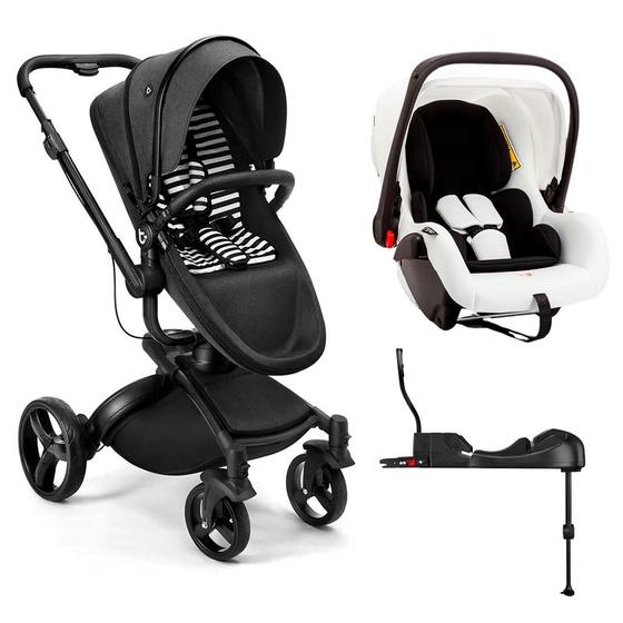 Carrinho de Bebe Litet Bebê Conforto Candy Preto Carrinho de Bebe Litet Bebê Conforto Candy Preto