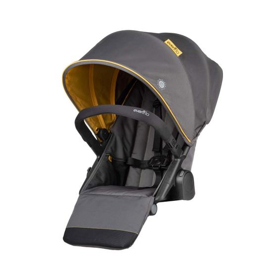 Imagem de Carrinho de Passeio Evenflo Pivot Xplore com Segundo Assento - Cinza