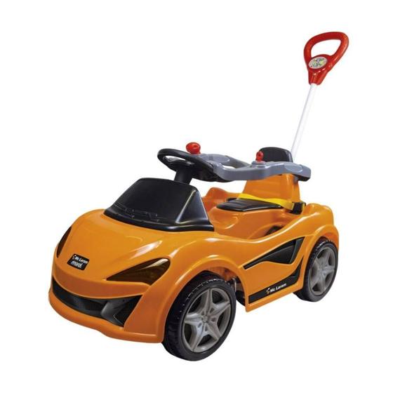 Imagem de Carrinho De Passeio Infantil Mc Laram Laranja Alça Segurança