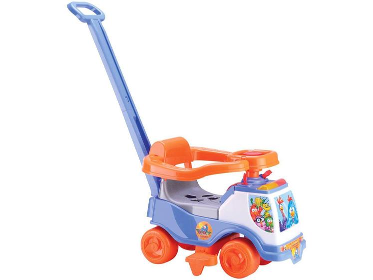 Imagem de Carrinho de Passeio Infantil Plus   - Galinha Pintadinha com Empurrador Cardoso Toys