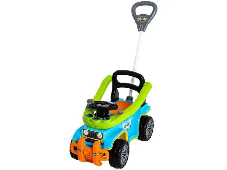 Carrinho de Passeio Maral com Anel de Proteção e Haste Direcionável Menor preço em Carrinho de Passeio Maral com Anel de Proteção e Haste Direcionável