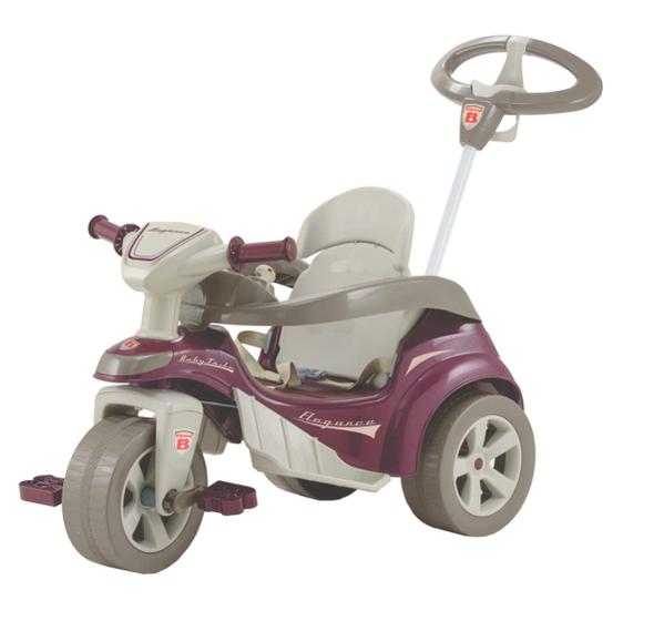 Imagem de Carrinho De Passeio Ou Pedal Triciclo Infantil Biemme Baby Trike Evolution Elegance