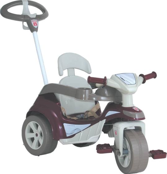 Imagem de Carrinho De Passeio Ou Pedal Triciclo Infantil Biemme Baby Trike Evolution Elegance