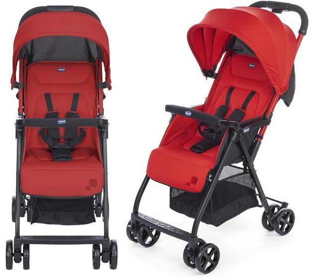 Imagem de Carrinho De Passeio Portátil 5 Posições Para Bebê Ohlalà 2 Páprika - 0 a 15Kg - Chicco - Super Leve - 070794