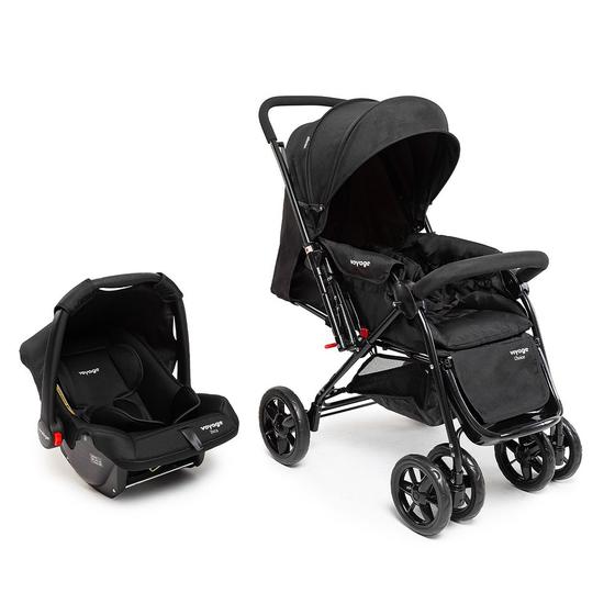 Imagem de Carrinho de Passeio TS Duo Choice Preto Travel System Voyage