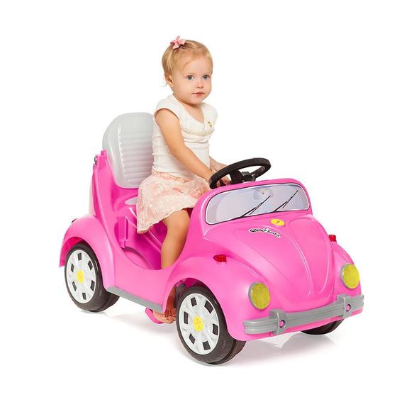 Imagem de Carrinho de Pedal Calesita 1300 Fouks Rosa 12m+ 0996