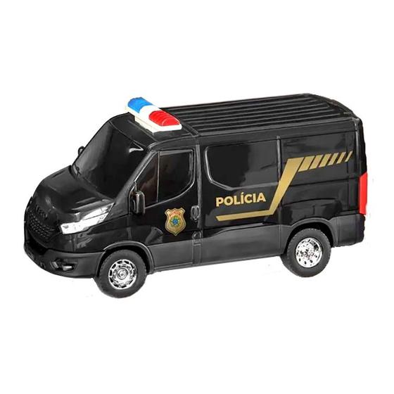 Imagem de Carrinho de Polícia Furgão da Federal com Acessórios