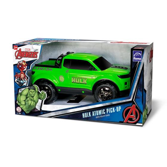 Carrinho de Roda Livre - Disney - Marvel - Pick Up - Hulk Atomic - Roma ...