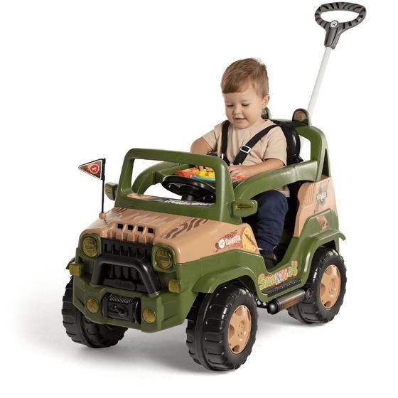 Imagem de Carrinho Diipi Savannah Com Som Passeio e Pedal Cinto de Segurança Suporte p/Bolsa