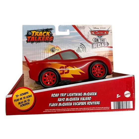 Imagem de Carrinho - Disney Faisca McQueen Falante em Viagem (GXT28) MATTEL