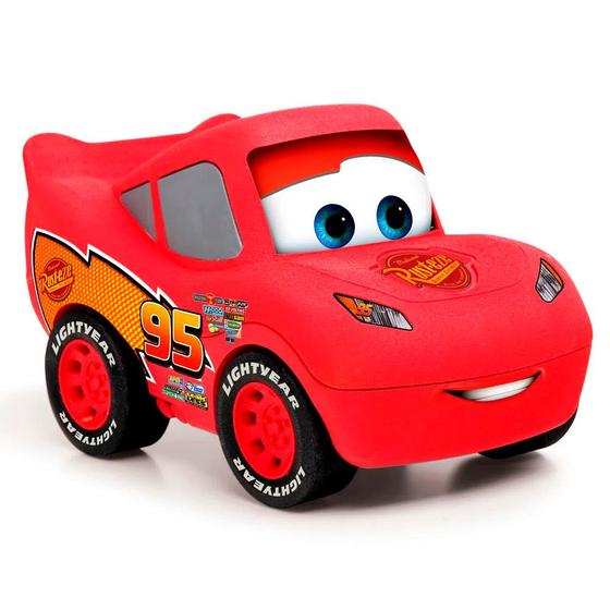 Imagem de Carrinho do Relâmpago Mcqueen que Muda de Expressão Elka