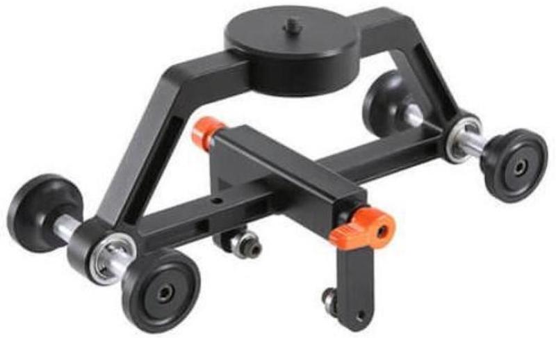 Imagem de Carrinho Dolly Para Slider Sk-Da01 Para Câmeras E Filmadoras