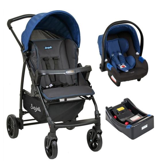 Imagem de Carrinho Ecco Com Bebê Conforto ul E Base - Burigotto